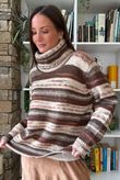 Braemar Stripey Knit Naturals